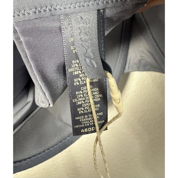 SKIMS Form T Shirt Weightless Demi Bra in Slate (bluish color) Size 46DDD NWT - Picture 4 of 6